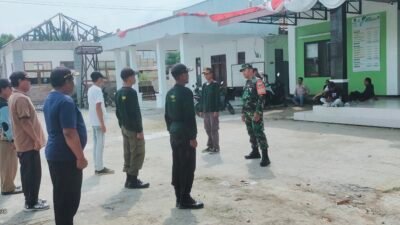 Dalam Rangka Menyabut HUT RI ke-79 setiap Desa di Kecamatan Pebayuran Ikuti perlombaan PBB Linmas