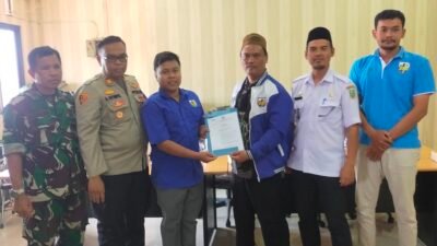 Acara Kegiatan Orentasi Penyerahan SK KNPI Kecamatan Pebayuran Berjalan Dengan Baik