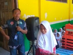 Ketua FPRB Berikan Edukasi Pengurangan Risiko Bencana kepada Siswa SDN 01 Bantarjaya