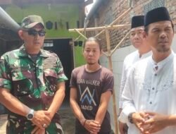 Muspika Kecamatan Pebayuran Kunjungi Warga Penyakit Paru