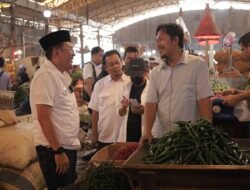 Kampanye Cabup Bekasi di Pasar Induk Cibitung di Tolak Pedagang Ternyata Hoaks