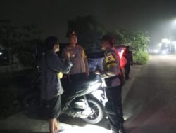 Kapolsek Pebayuran Melaksanakan Oprasi Kejahatan Jalanan,Dalam Antisipasi 3C dan Street Crime