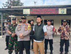 Dalam Rangka Pergantian Tahun Baru Muspika Pebayuran Melaksanakan Apel Gabungan Demi Terciptanya Cipta Kondusif
