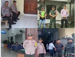 Polsek Pebayuran Melaksanakan Pengamanan di Empat Tempat Ibadah Paskah Kebaktian Jum’at Agung