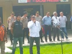 Tokoh Pemuda Hendra Gustar Sampaikan Sambutan Hangat di Acara Pisah Sambut Kapolsek Pebayuran