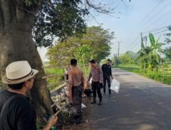 Kapolsek Pebayuran AKP Iing Suhaery, S.H. Gelar Giat JUMSIH Bersama Aparatur Desa Bantarjaya