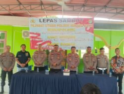 Berlangsung Haru,Polsek Serang Baru Gelar Lepas Sambut