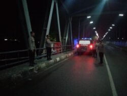 Ciptakan Rasa Aman, Kapolsek Pebayuran Pimpin Operasi Giat Biru 3C Berantas Jaya di Perbatasan Bekasi-Karawang