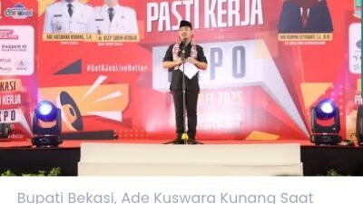 Peserta Bludak di Gelaran Perdana Bekasi Pasti Kerja Expo 2025, Bupati Janji Buka Pagelaran Berikutnya