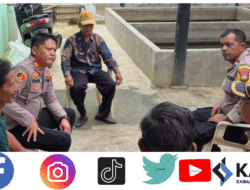 Kapolsek Pebayuran AKP IING SUHAERI, S.H., M.H., Tinjau Langsung Budidaya Lele Warga, Sekaligus Sampaikan Pesan Kamtibmas