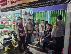 Polsek Pebayuran Gencarkan Imbauan Jam Malam bagi Pelajar, Bubarkan Remaja yang Nongkrong Larut Malam