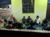 Bhabinkamtibmas Polsek Pebayuran Ajak Aparatur Desa Karang Haur Jaga Kamtibmas Lewat Ngopi Bareng