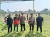 Polsek Pebayuran Amankan Jalannya Liga Askab U-12 di Stadion Lapangan Basuki Rahmat
