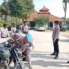 Kapolsek Pebayuran AKP IING SUHAERI S.H.,M.H., Gelar Apel Pengecekan Kendaraan Dinas dan Senjata Api Inventaris