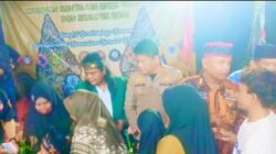 Kapolsek Pebayuran AKP IING SUHAERI S.H., M.H., Apresiasi Tradisi Sedekah Bumi dan Santunan Yatim di Kampung Kobak Cina