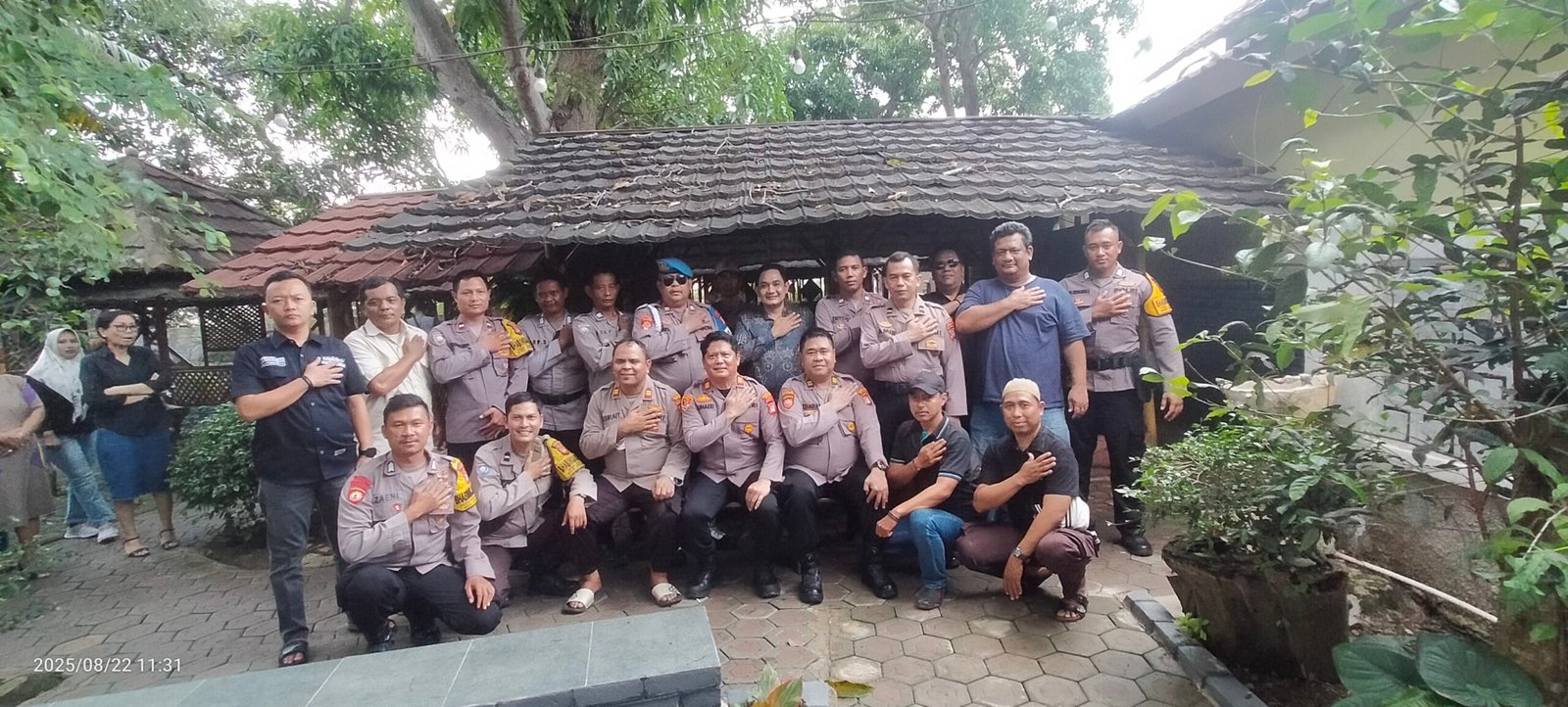 Kapolsek Pebayuran AKP IING SUHAERI S.H.,M.H., Gelar Acara Lepas Sambut Wakapolsek