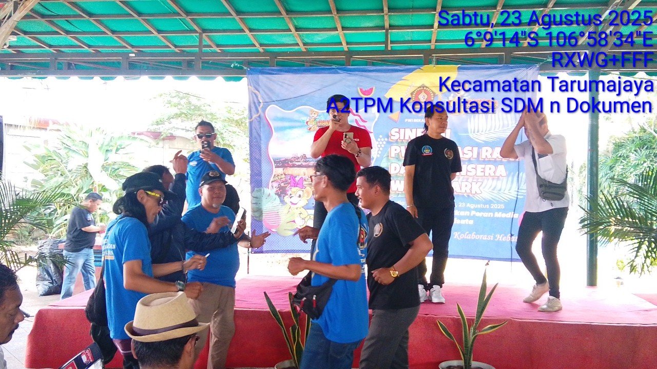 Transera Waterpark Gelar Silaturahmi Bersama PWI Bekasi Raya, Meriah dengan Joget, Donor Darah, dan Lomba Hias Puding