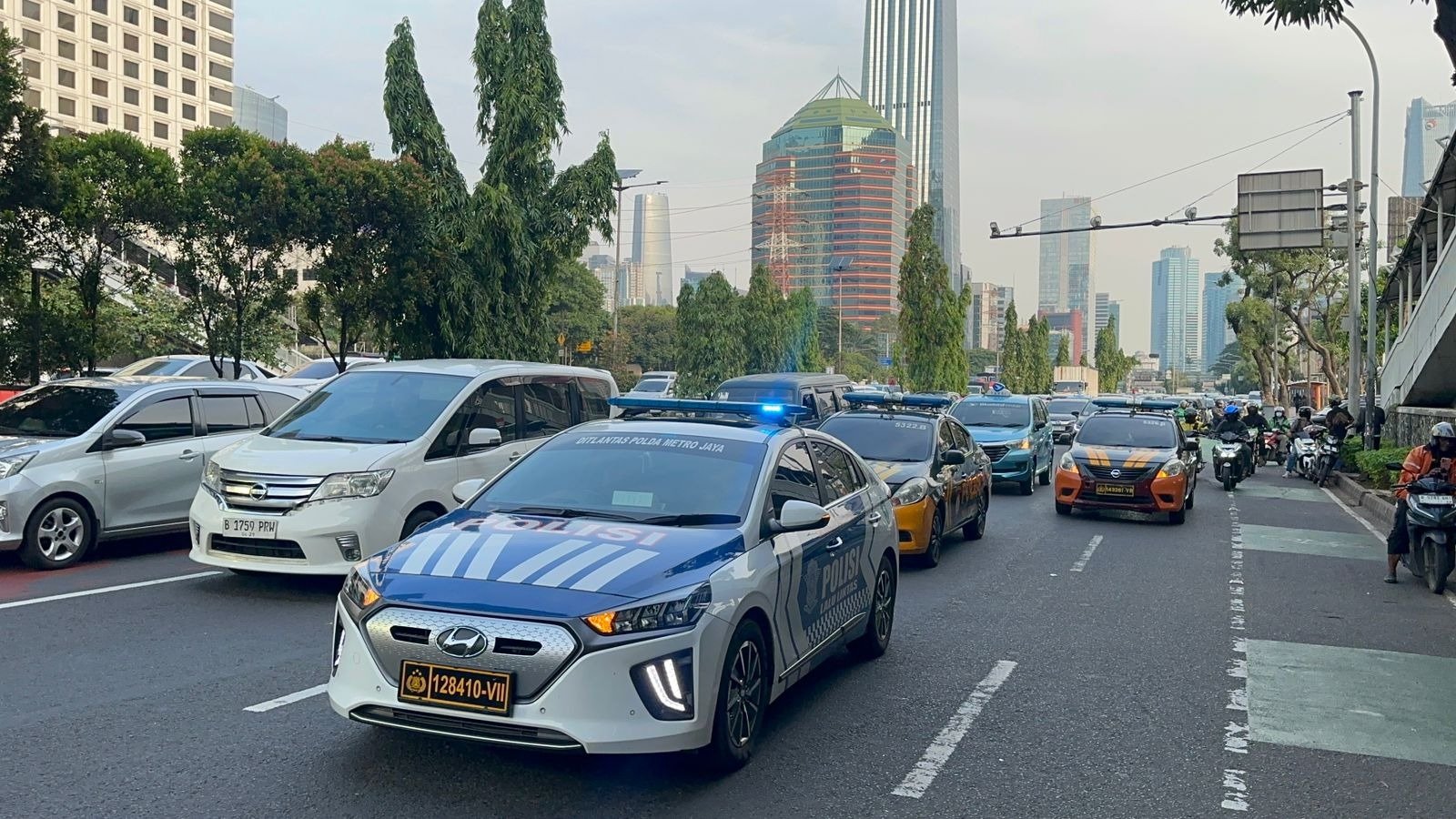Patroli Skala Besar Digelar di Seluruh Jakarta, 119 Personel Diterjunkan