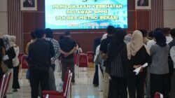 Polres Metro Bekasi Gelar Tes Kesehatan Rekrutmen Relawan SPPG Itwasum dan Cibatu