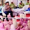 Bhabinkamtibmas Polsek Pebayuran Bripka Mardi Suryadi Hadiri Peringatan Maulid Nabi Muhammad SAW di Desa Karang Reja, Sampaikan Pesan Kamtibmas kepada Warga
