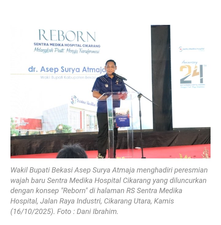 Sentra Medika Cikarang “Reborn”, Pemerintah dan Swasta Sepakat Perkuat Layanan Kesehatan di Bekasi