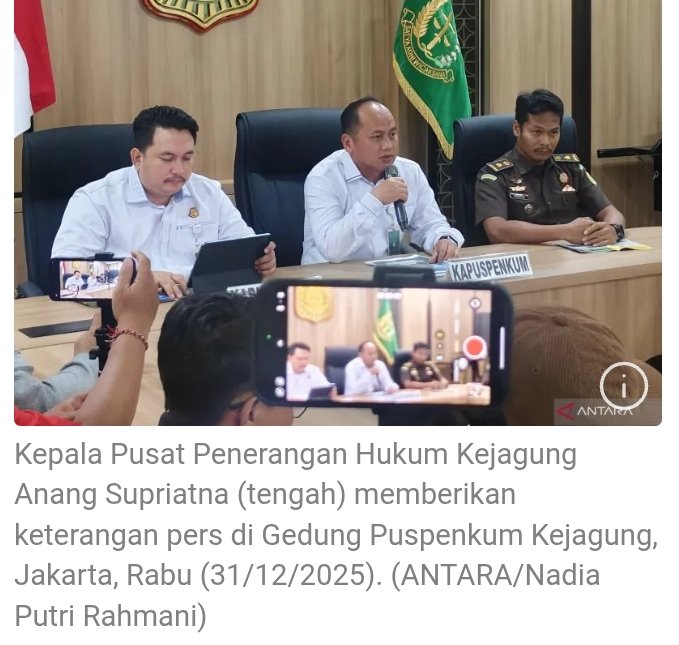 Kejaksaan RI Siap Terapkan KUHP dan KUHAP Baru Mulai 2 Januari 2026