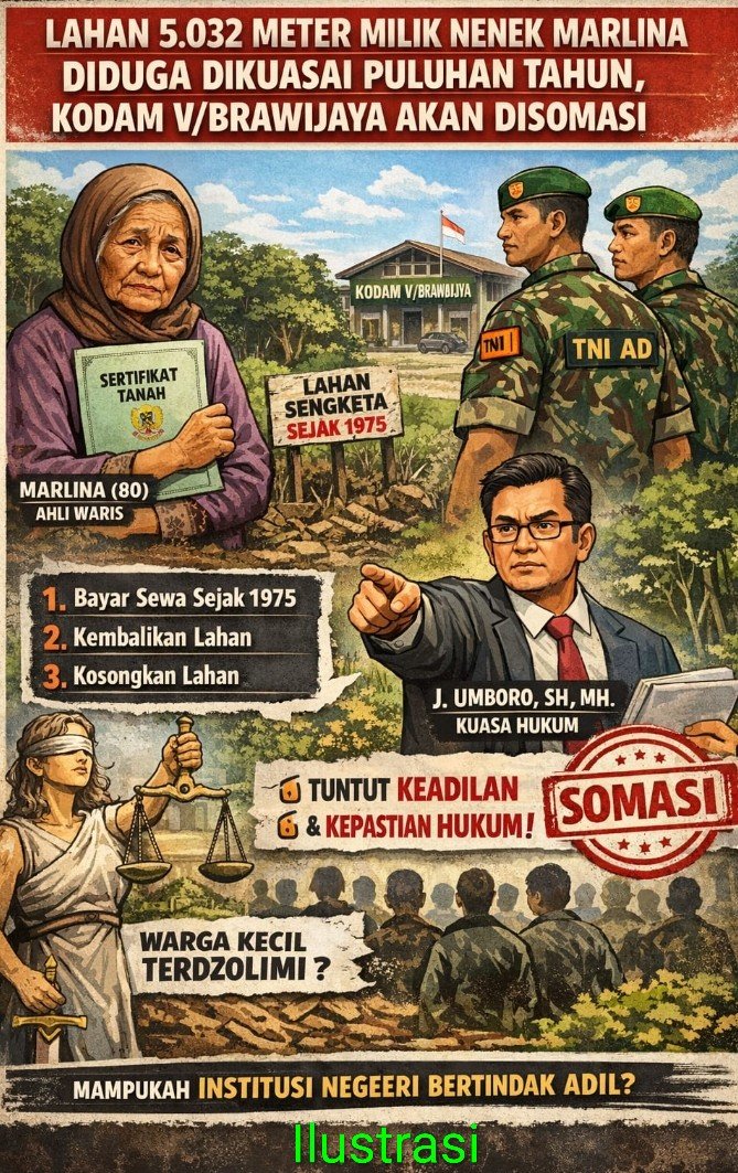 Puluhan Tahun Tak Dibayar, Sengketa Lahan 5.032 Meter Persegi di Malang Memanas