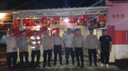 Kapolsek Pebayuran AKP IING SUHAERI S.H. M.H., Pimpin Langsung Pengamanan Ibadah Imlek 2576 Kongzili di Desa Kertajaya