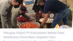 Pemkab Bekasi Tertibkan Ratusan  Lapak PKL di Cikarang Utara, Relokasi Mulai 13 Februari