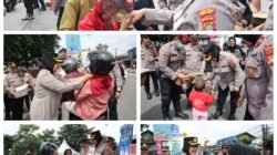 Pastikan Arus Balik Aman, Kapolres Bekasi Cek Pos Terpadu Gedung Juang