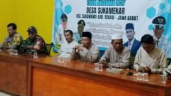 H. Jayadih, Kades Suka Mekar, Gelar Acara Halal Bihalal Bersama Masyarakat