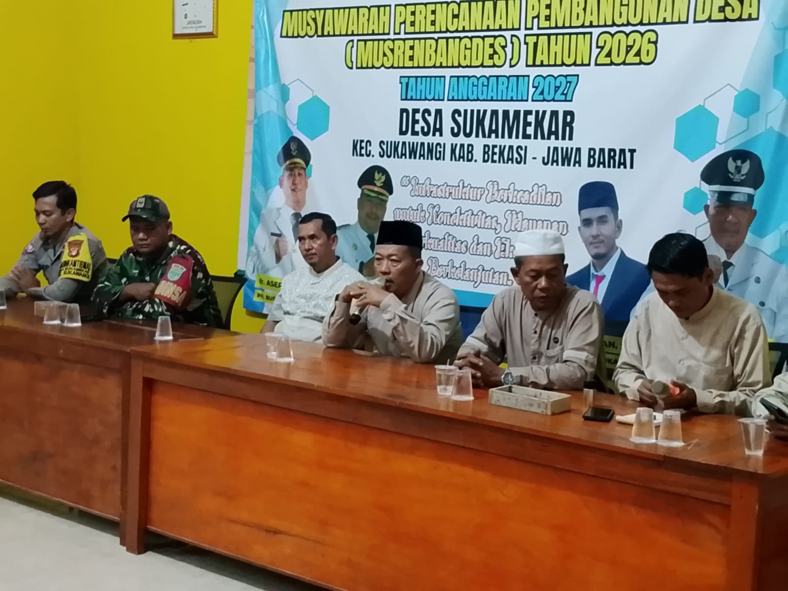 H. Jayadih, Kades Suka Mekar, Gelar Acara Halal Bihalal Bersama Masyarakat