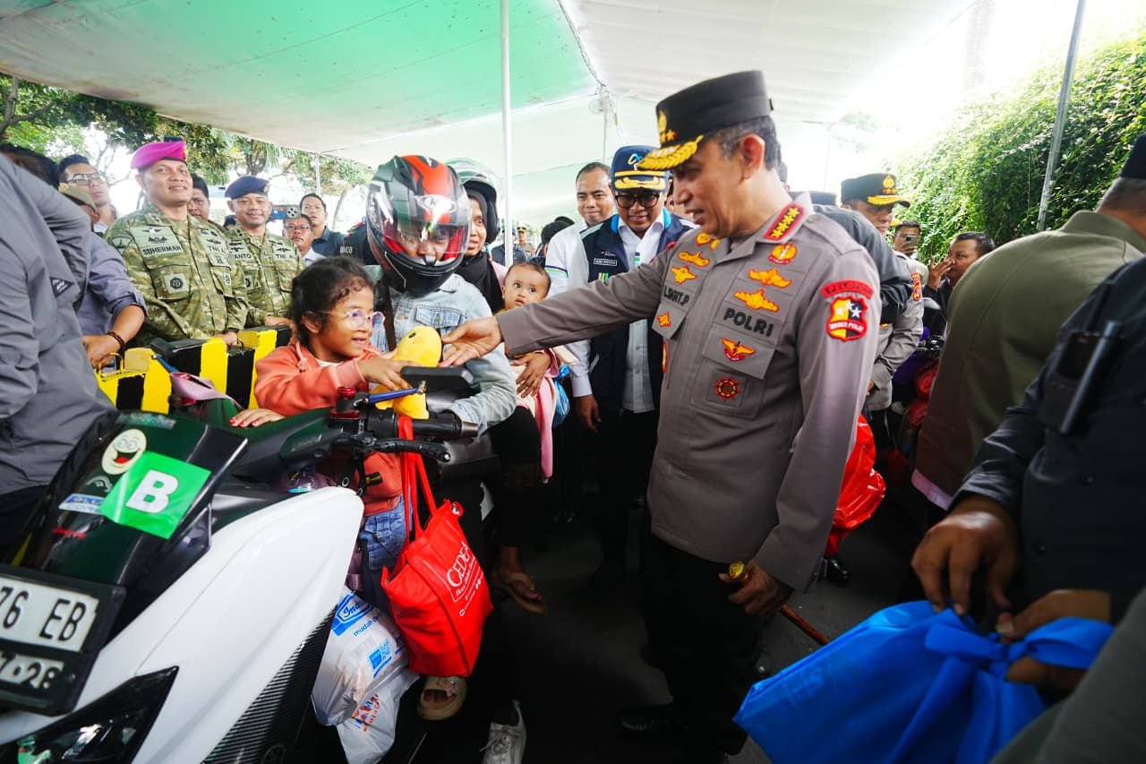 Kapolri Sebut Jumlah Kecelakaan Selama Lebaran 2026 Turun 7,8 Persen