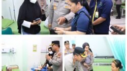 Puluhan Korban Kebakaran SPBE Cimuning, Kapolres Bekasi Kota Beri Tali Asih di Rumah Sakit