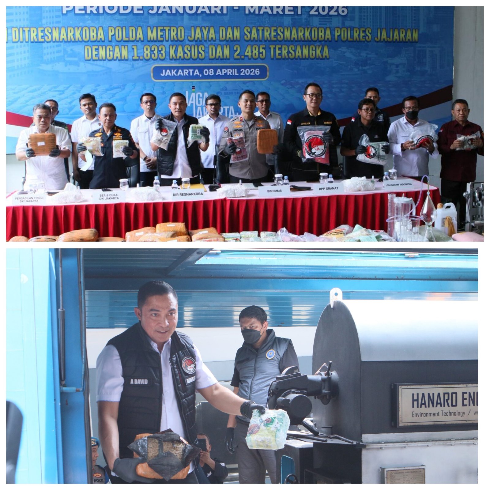 Jaringan Narkoba Dibongkar, Polda Metro Jaya Kejar Aktor Intelektual