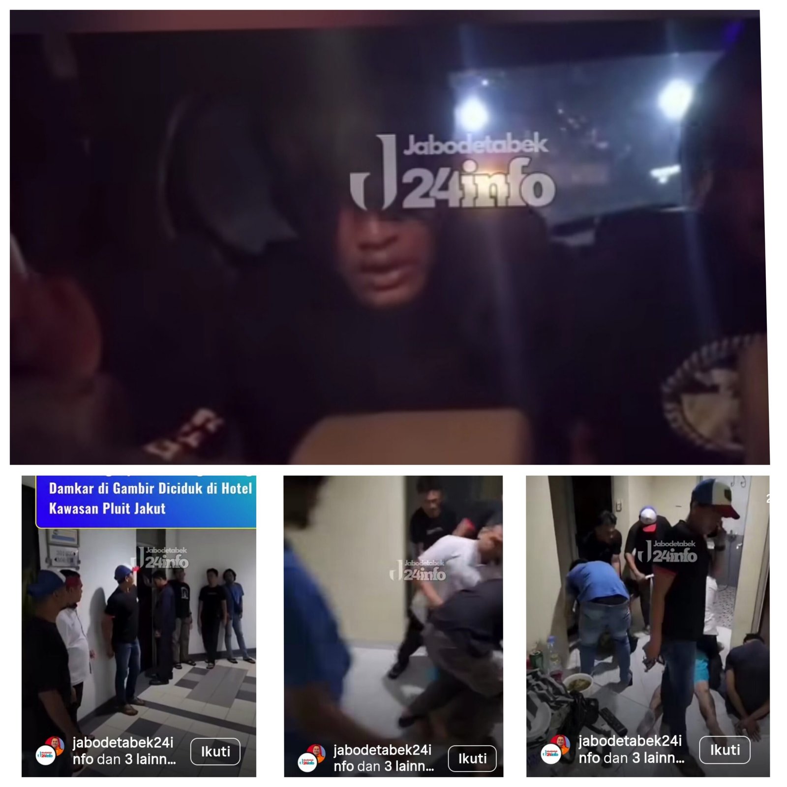 Polisi Ringkus 3 Pelaku Curas di Gambir, Sasar Anggota Damkar hingga Viral di Medsos