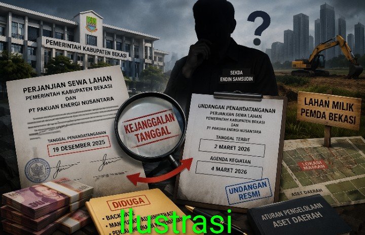 Dugaan Kejanggalan Sewa Lahan Pemkab Bekasi, Sekda Diminta Klarifikasi