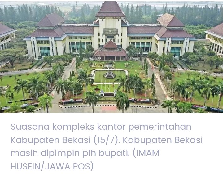 Gedung Bupati Bekasi Terapkan Akses Terbatas, Ini Aturan Disiplin ASN