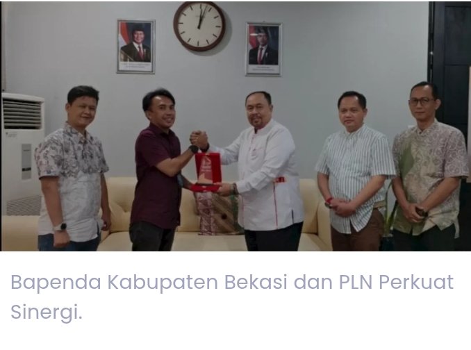 Bapenda Bekasi–PLN Perkuat Sinergi, Data Pajak Penerangan Jalan Kini Lebih Terbuka