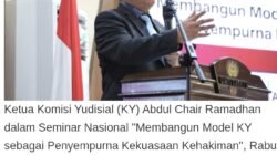 Ketua KY Dorong Penguatan Kewenangan, Usulkan Putusan Bersifat Final dan Mengikat