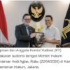 KY Temui Menteri Hukum, Soroti Pelemahan Kewenangan dan Dorong Revisi UU