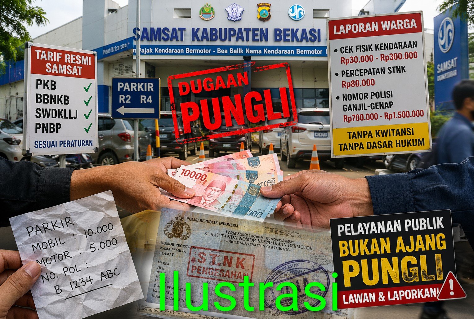 Sorotan Publik ke Samkabe : Dugaan Pungli dan Parkir Tak Resmi Kian Meresahkan