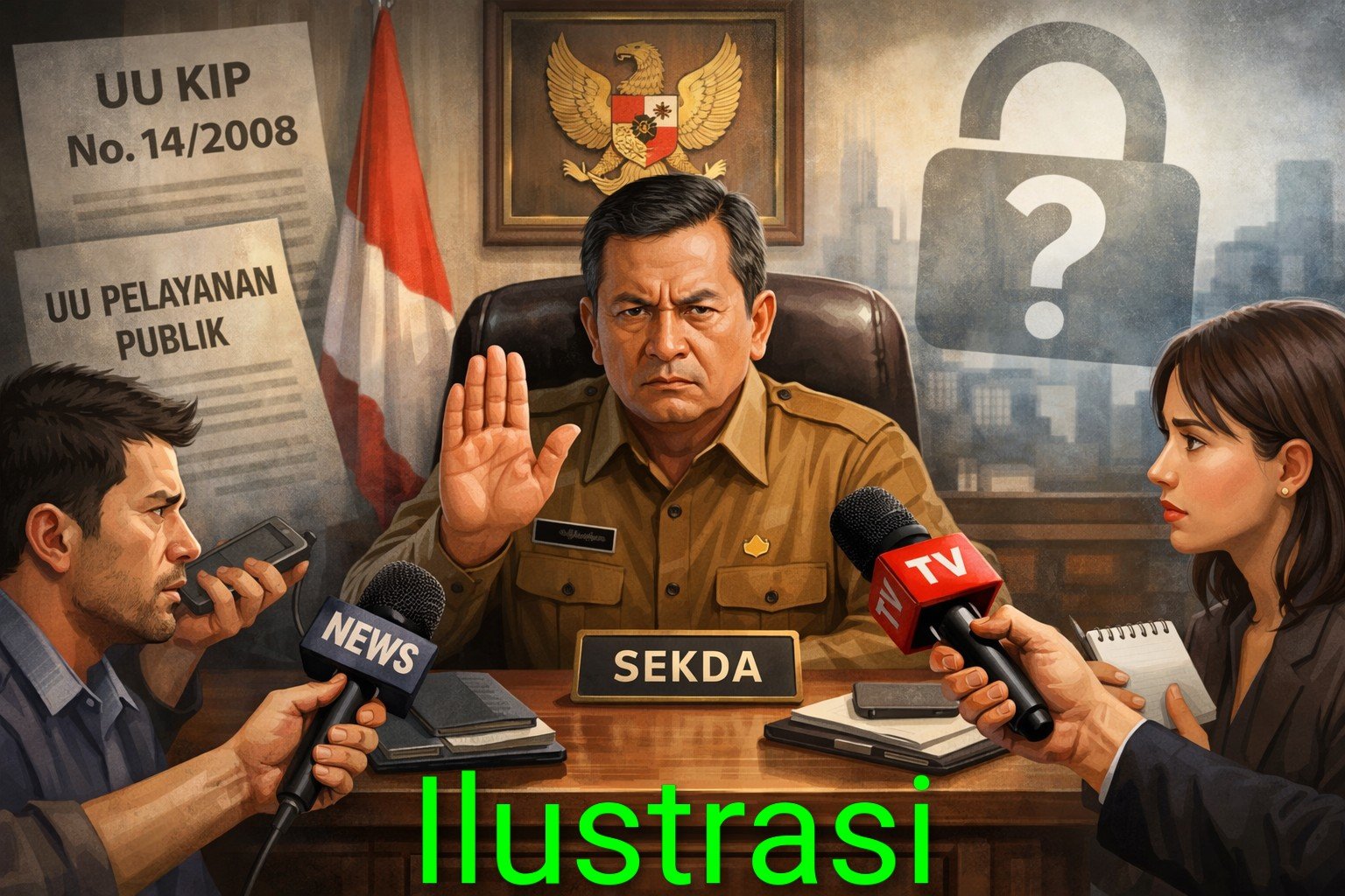 Sekda Bekasi Disorot, Minim Komunikasi Dinilai Bertentangan dengan Prinsip KIP