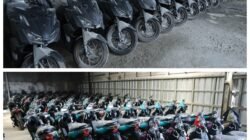 Polda Metro Bongkar Gudang Ribuan Motor Diduga untuk Ekspor Ilegal