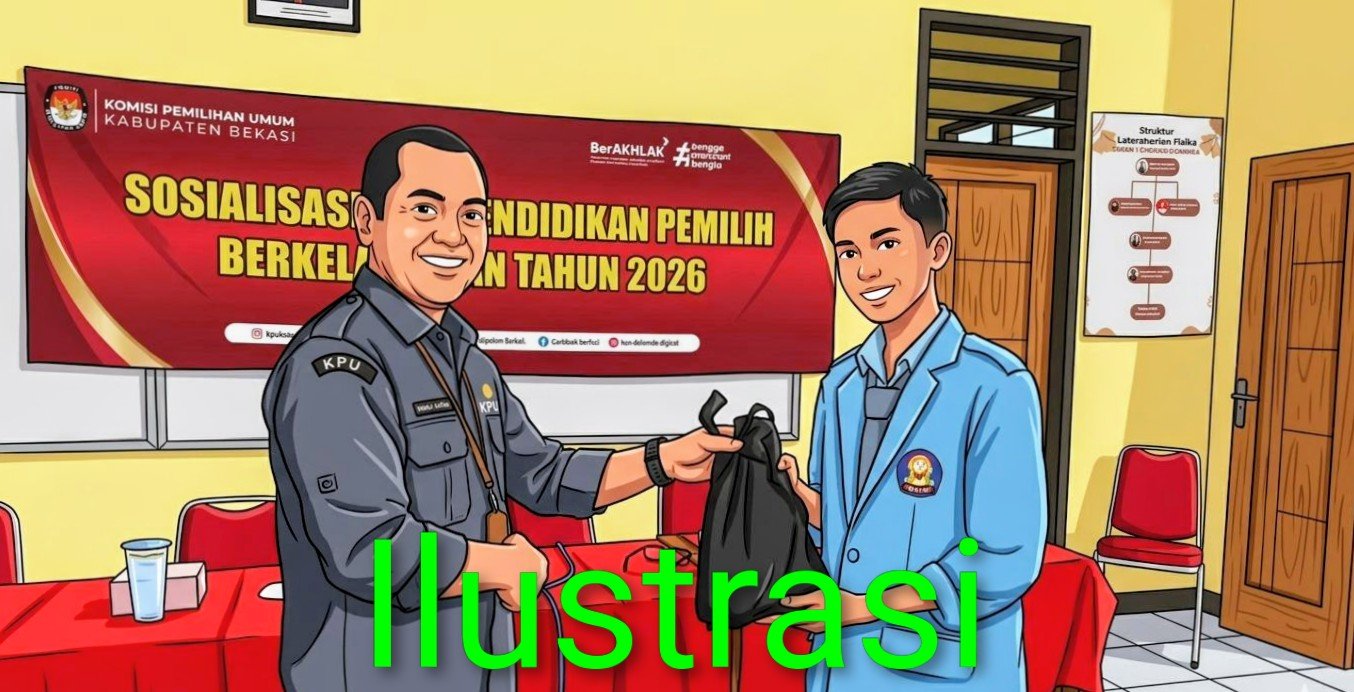 Sasar Pemilih Pemula, KPU Kabupaten Bekasi Intensifkan Sosialisasi Demokrasi di Sekolah