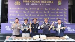 Polda Metro dan Bea Cukai Gagalkan Penyelundupan Merkuri di Tanjung Priok