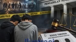 Tangis Keluarga Pecah, Dua Pelajar Jadi Tersangka Kasus Tawuran Maut di Mustikajaya
