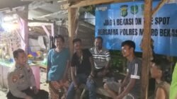 IPDA Amir Ajak Warga Aktif Siskamling, Cegah Tawuran dan Kejahatan Lingkungan
