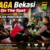 JAGA Bekasi On The Spot Polisi dan Warga Bersatu Jaga Kamtibmas, Wakapolsek Pebayuran Sambangi Poskamling di Pulopipisan