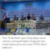 Polda Metro Jaya Bongkar Judi Online, Judi Berkedok Timezone, dan Peredaran Narkotika
